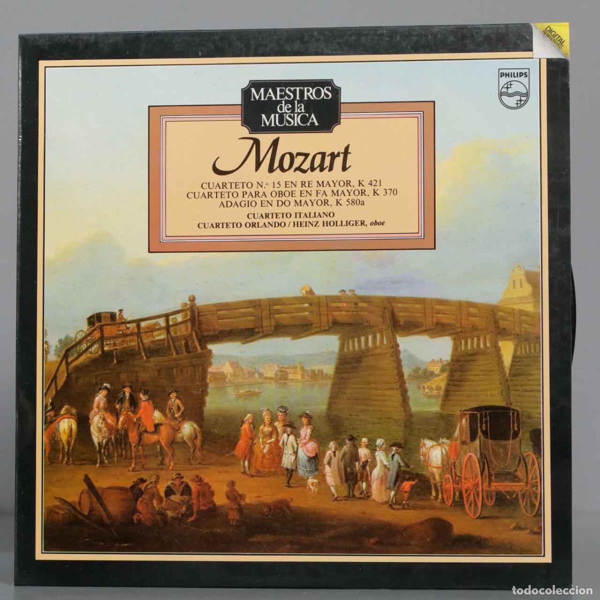 Discos de vinil: LP. MOZART. K 421 370 580A. HOLLIGER