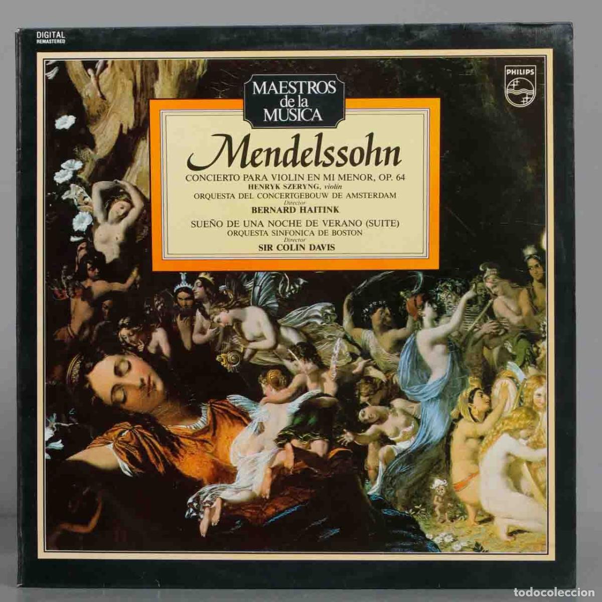 Discos de vinilo: LP. MENDELSSOHN. OP 64. DAVIS - Foto 1