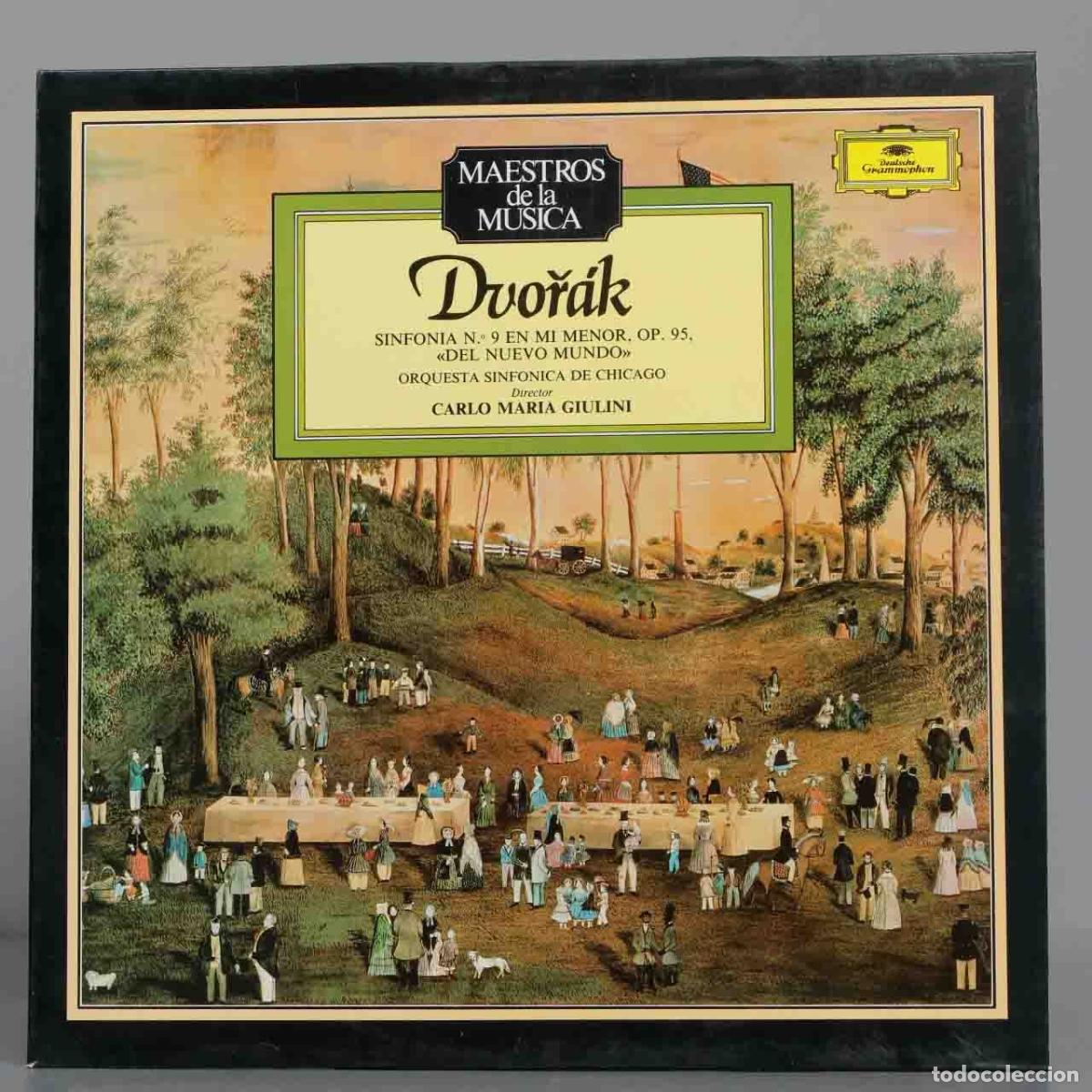 Discos de vinilo: LP. DVORAK. OP 95. GIULINI - Foto 1