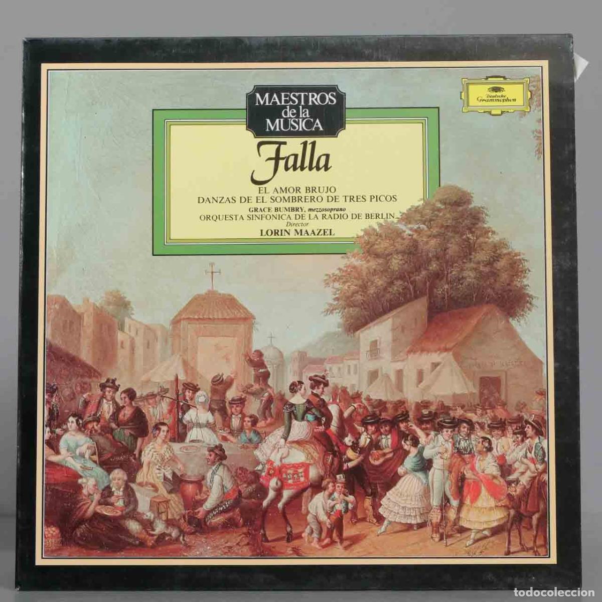 Discos de vinilo: LP. FALLA. AMOR BRUJO. MAAZEL - Foto 1