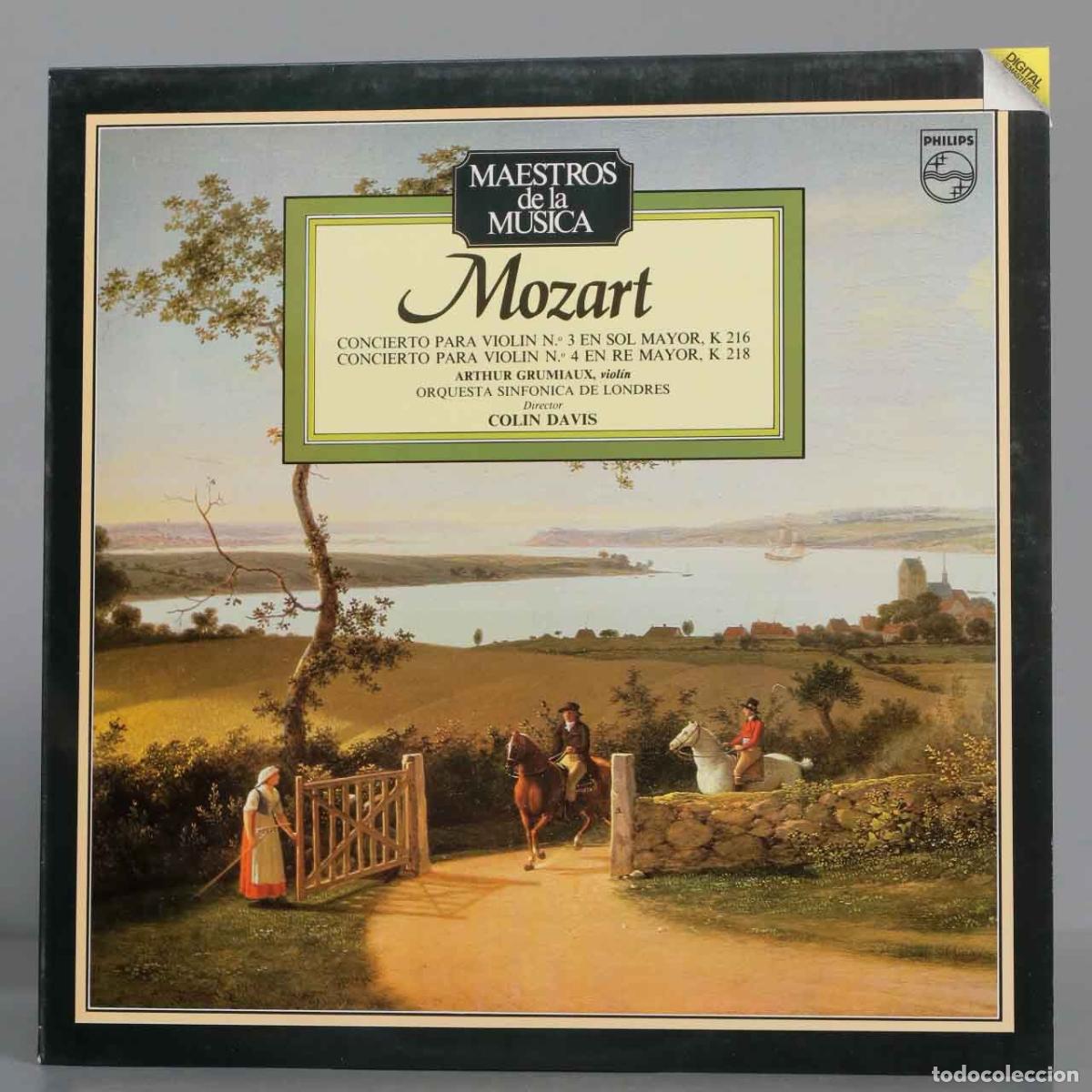 Vinyl-Schallplatten: LP. MOZART. K 216 218. DAVIS