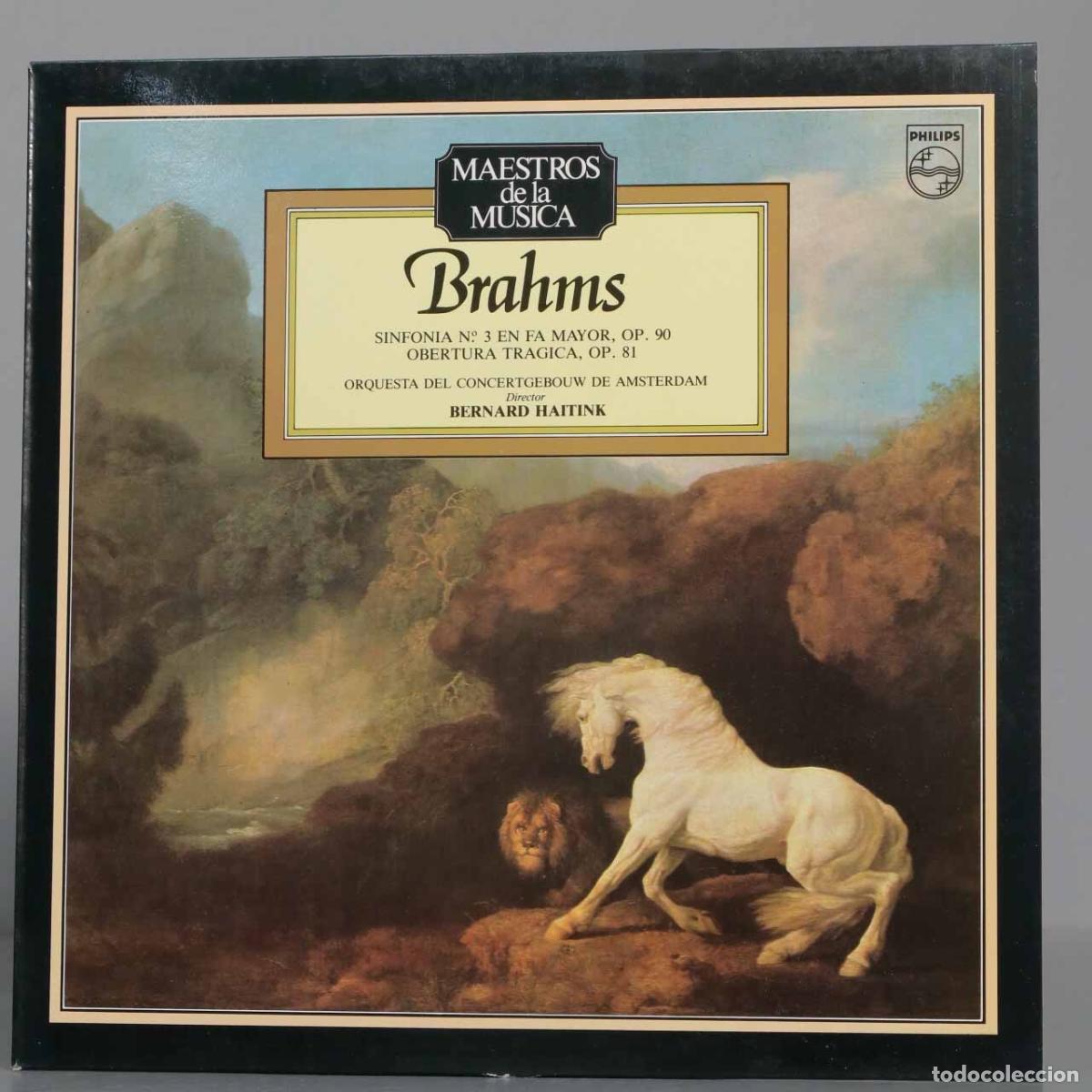 Discos de vinilo: LP. BRAHMS. OP 90 81. HAITINK - Foto 1