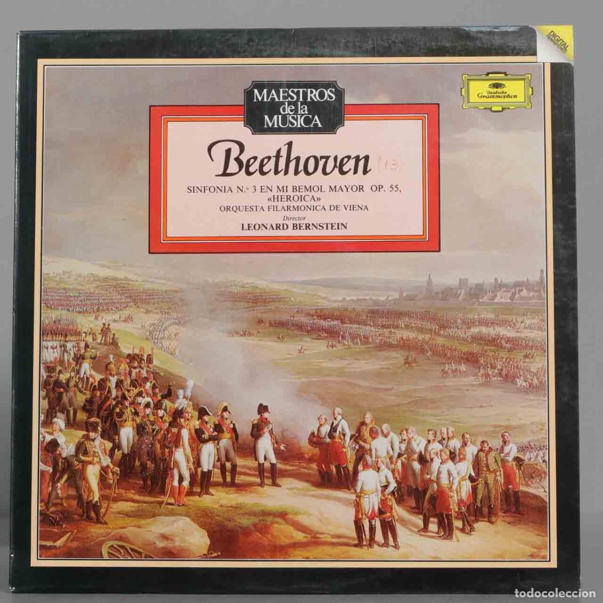 Discos de vinilo: LP. BEETHOVEN. OP 55. BERNSTEIN - Foto 1
