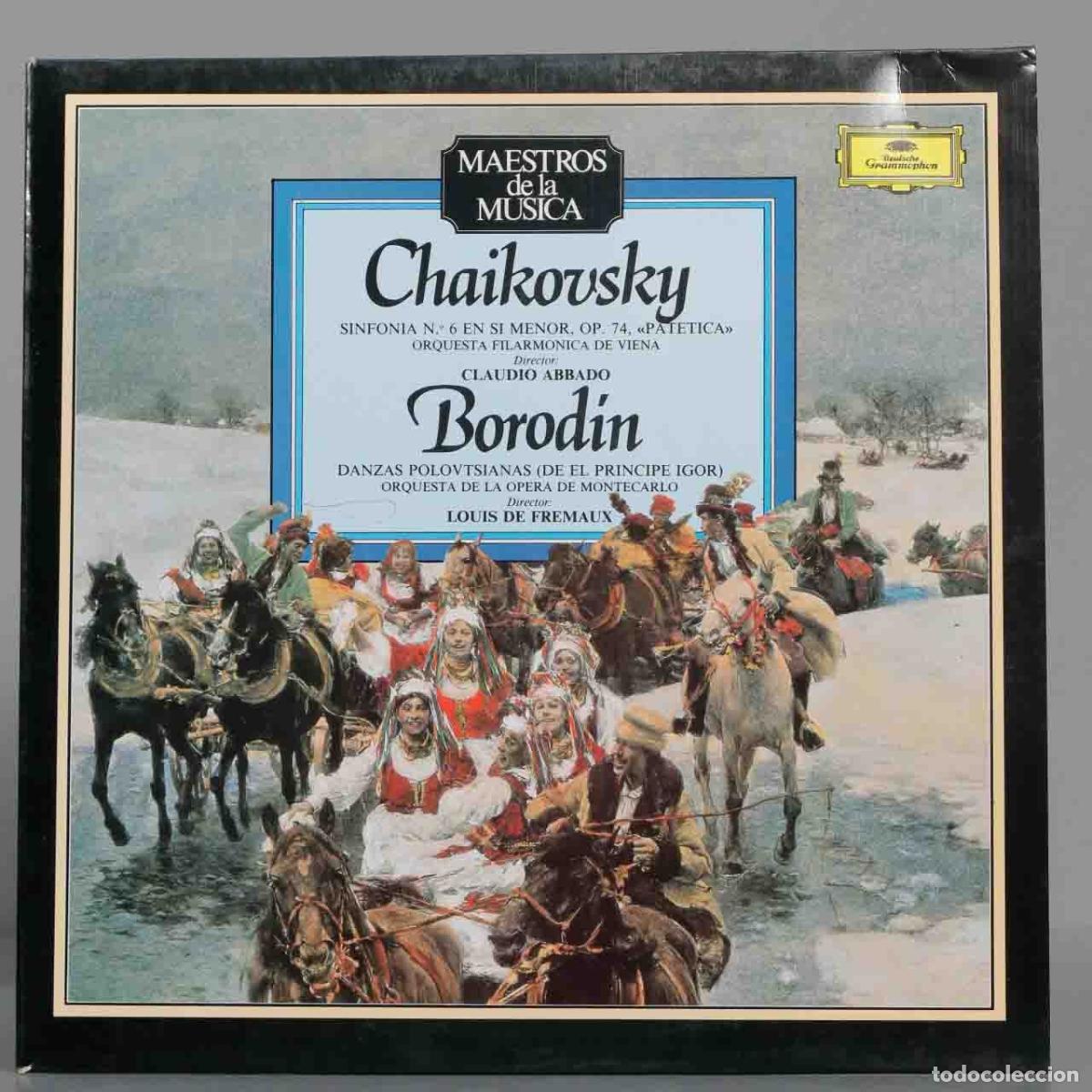 Discos de vinilo: LP. CHAIKOVSKY. BORODIN. FREMAUX - Foto 1