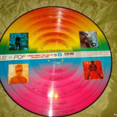 Discos de vinilo: U2. POP. TOUR SPECIAL EUROPEAN TOUR 1997. PICTURE DISC. LIMITED EDITION. IMPECABLE