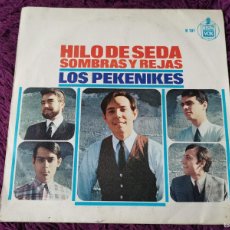 Discos de vinilo: LOS PEKENIKES – HILO DE SEDA ,VINILO 7”, SINGLE 1966 SPAIN H 101