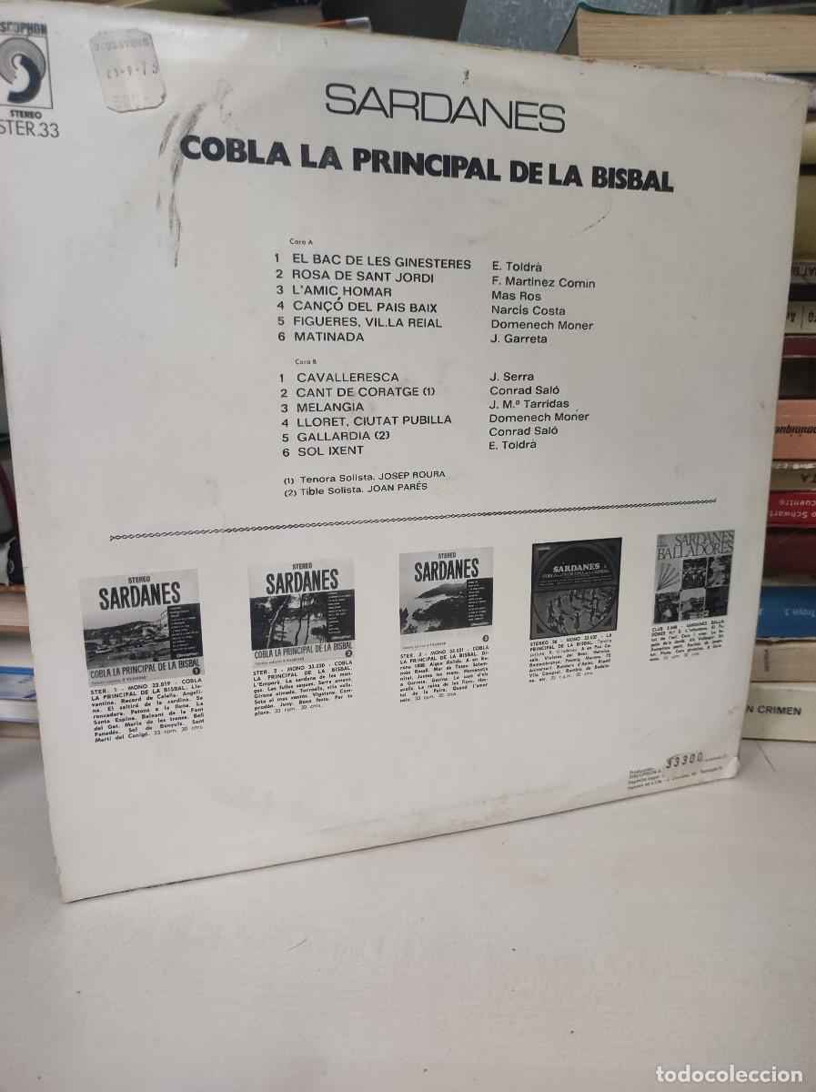 Discos de vinilo: Cobla La Principal De La Bisbal &ndash; Sardanes - Foto 2