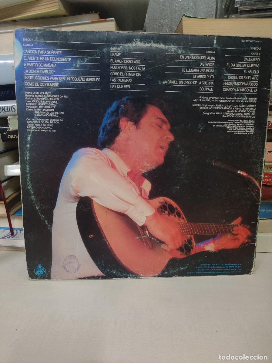Discos de vinilo: Alberto Cortez &ndash; En Vivo9 - Foto 2