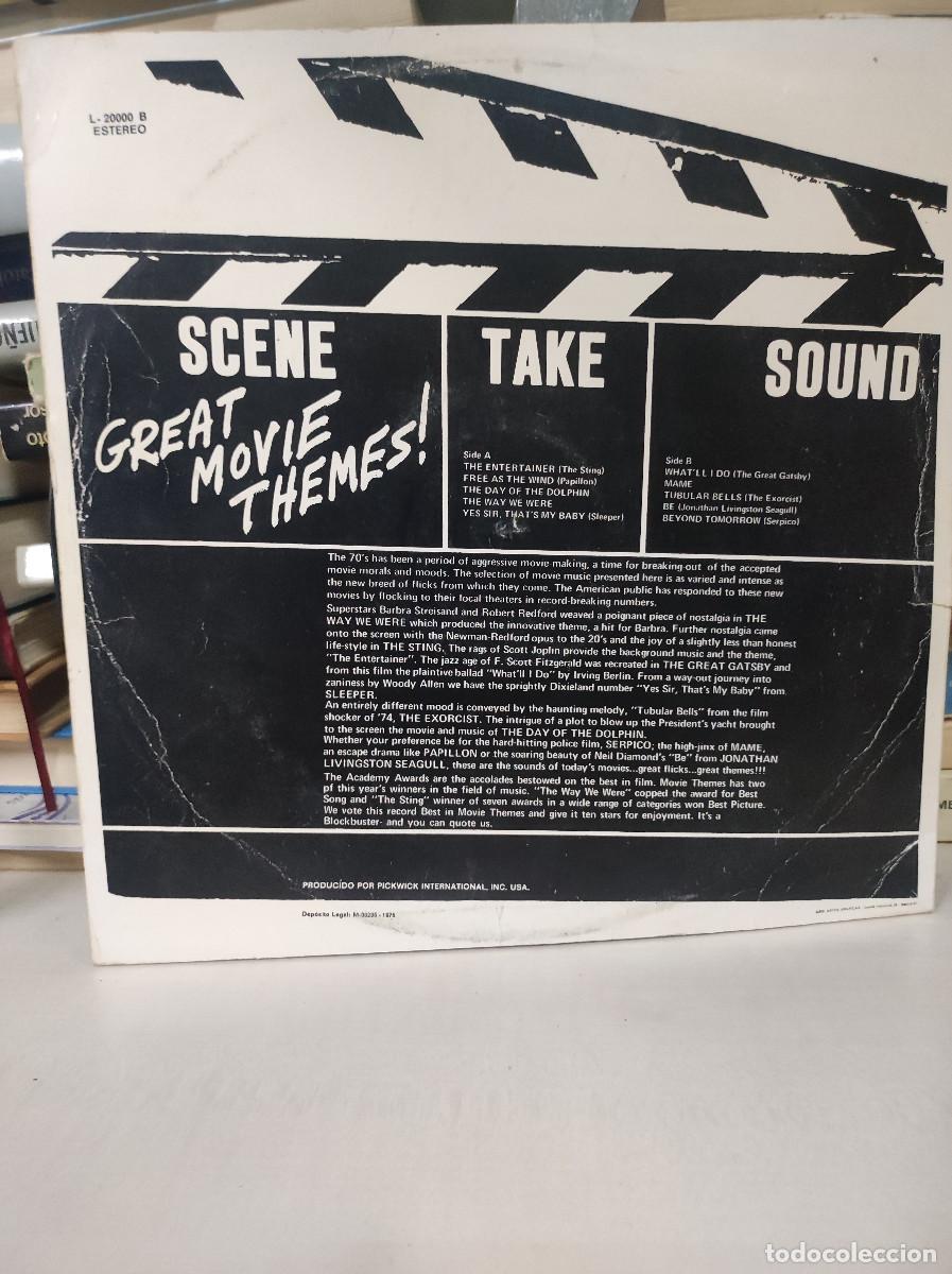 Discos de vinilo: LP. GREAT MOVIE THEMES - Foto 2