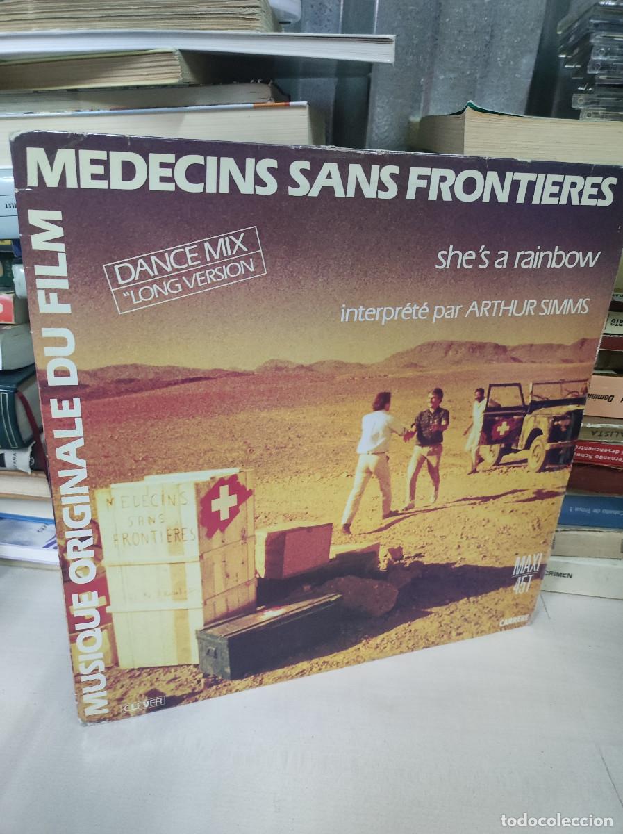 Discos de vinilo: Arthur Simms &ndash; Shes A Rainbow - M&eacute;decins Sans Fronti&egrave;res - Foto 1