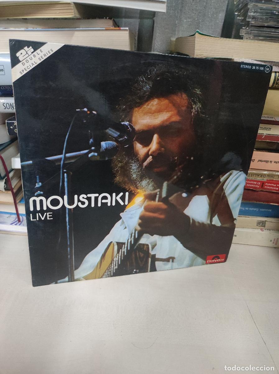 Discos de vinilo: Moustaki &ndash; Live - Foto 1
