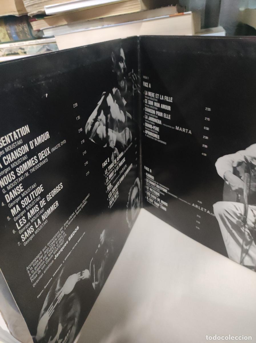 Discos de vinilo: Moustaki &ndash; Live - Foto 3