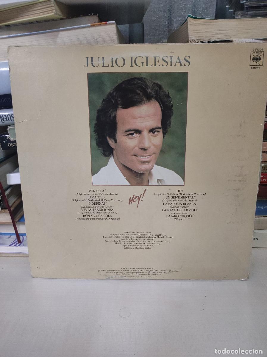 Discos de vinilo: Julio Iglesias &ndash; Hey! - Foto 2