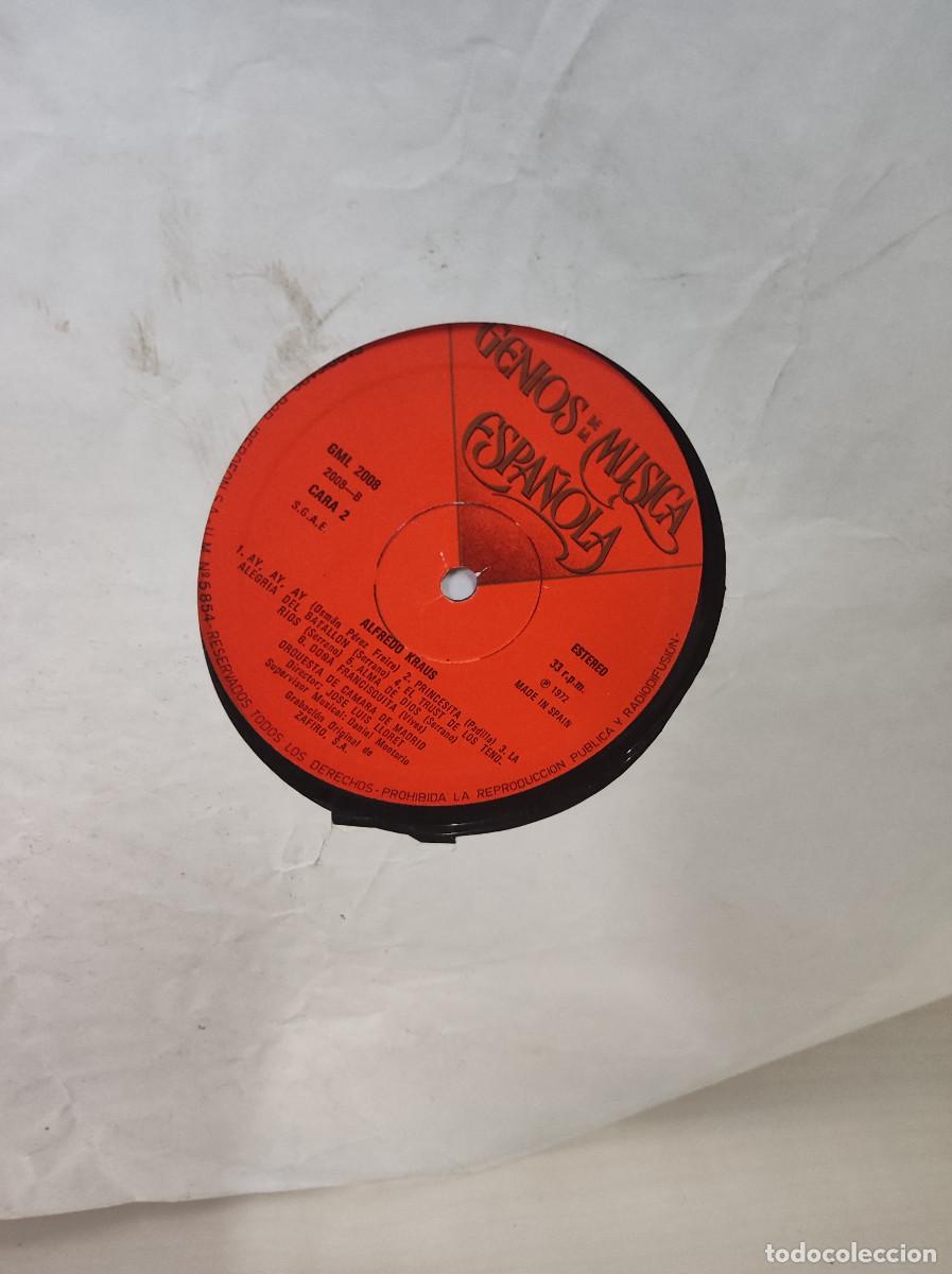 Discos de vinilo: ALFREDO KRAUS AY AY AY - Foto 1