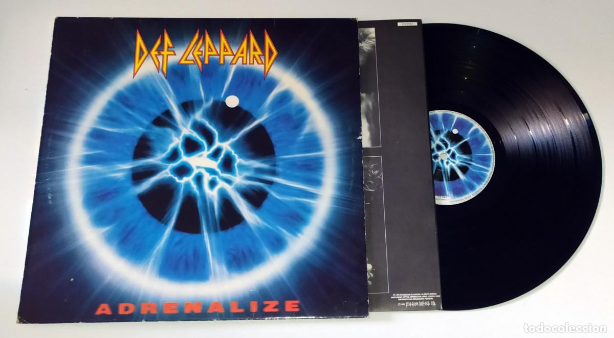Discos de vinilo: LP DEF LEPPARD - ADRENALIZE - Foto 3