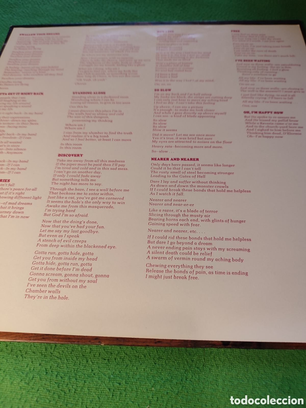 Discos de vinilo: Ross - The Pit & The Pendulum - Foto 4