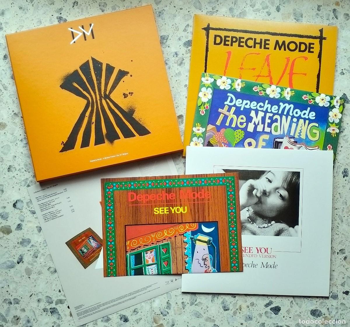 Discos de vinilo: Depeche mode - A broken frame - The 12&rdquo; singles - 180 g. - Foto 1