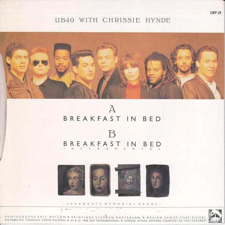 Discos de vinilo: UB40 &ndash; Breakfast in bed &ndash; DEP 29 (Ed. UK) - Foto 2