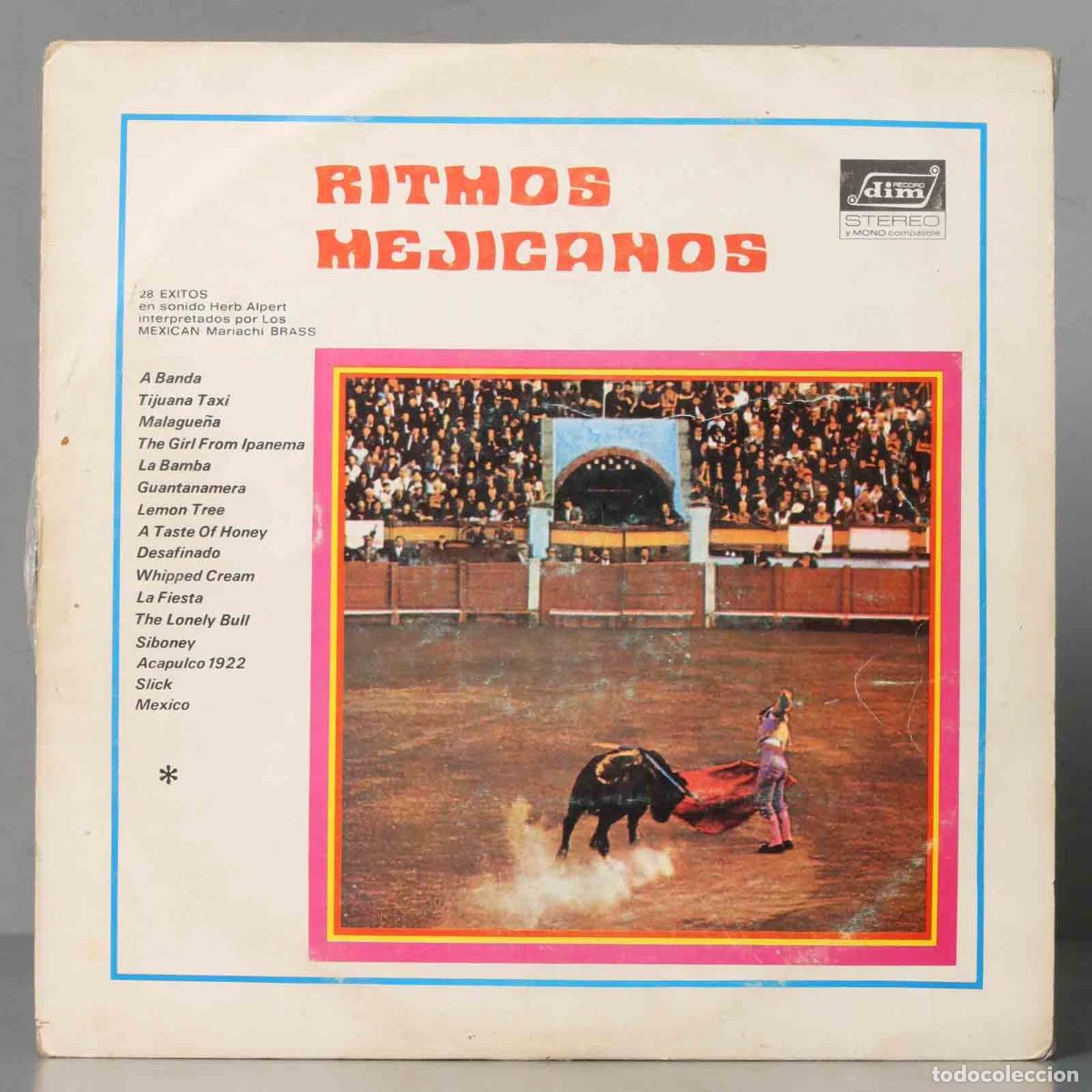 Disques de vinyle: LP. RITMOS MEJICANOS. MEXICAN MARIACHI BRASS
