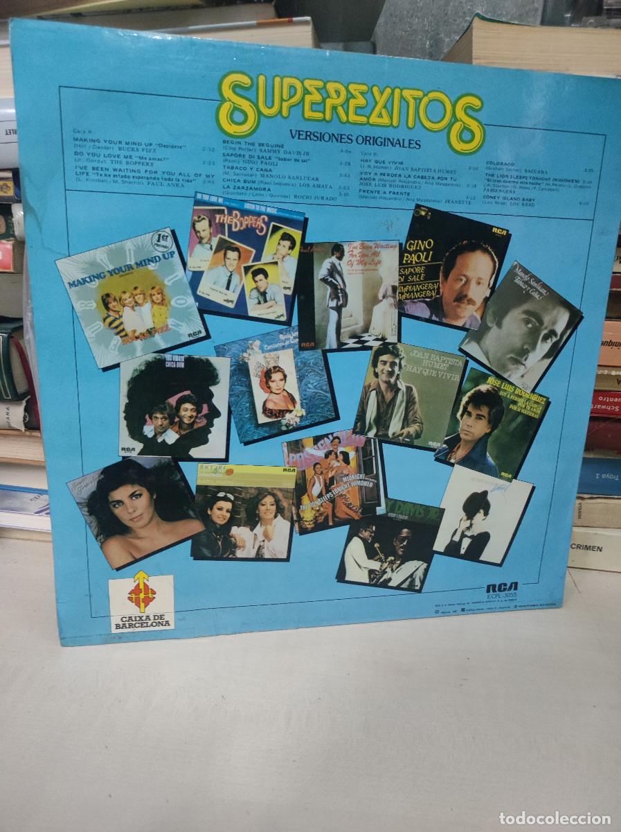 Discos de vinilo: SUPEREXITOS VERSIONES ORIGINALES - Foto 2