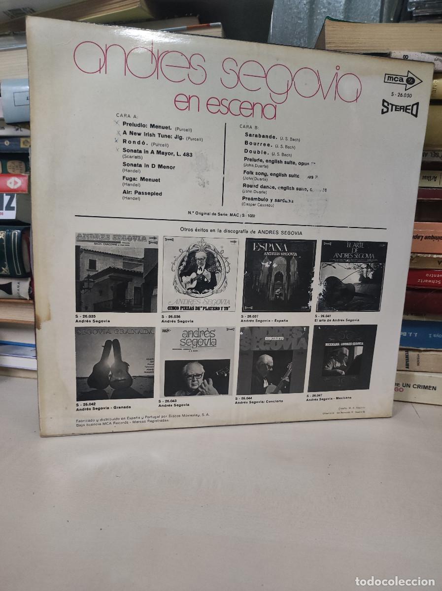 Discos de vinilo: Andres Segovia &ndash; En Escena - Foto 2