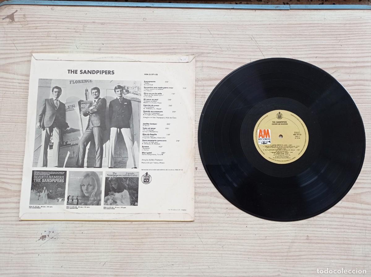 Discos de vinilo: The Sandpipers - Cuando Me Enamoro LP - Foto 2