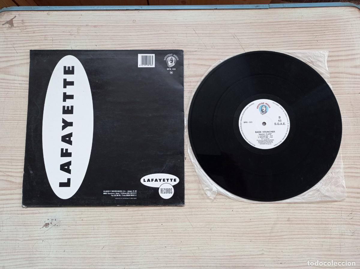 Discos de vinilo: Bass Kruncher - Magic Flute - Maxi Single - Foto 2