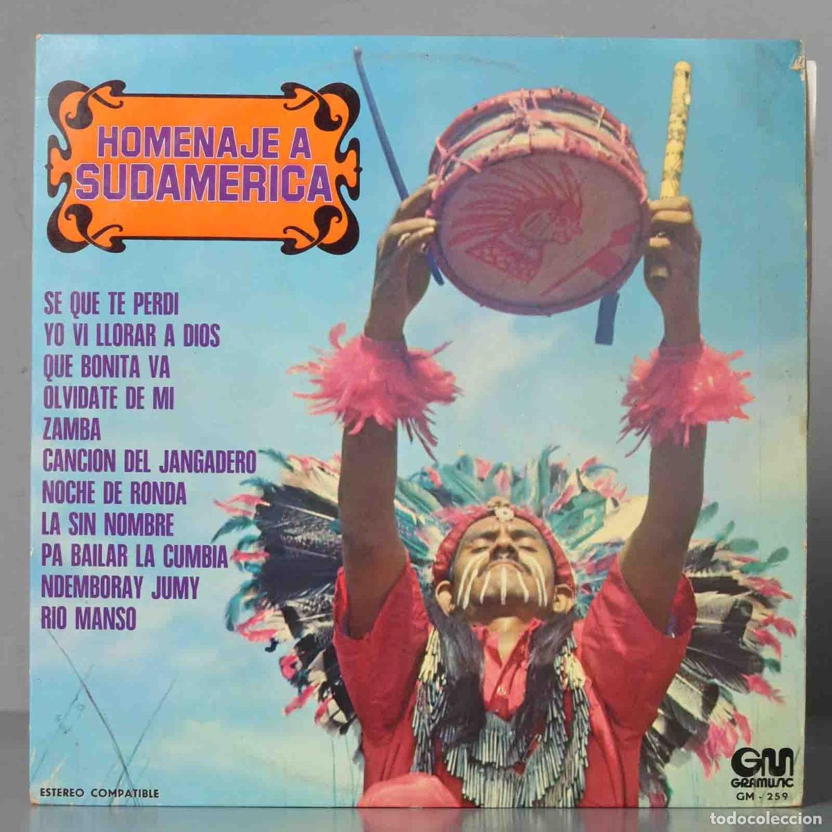 Discos de vinilo: LP. Los Tres De America &ndash; Homenaje A Sudamerica