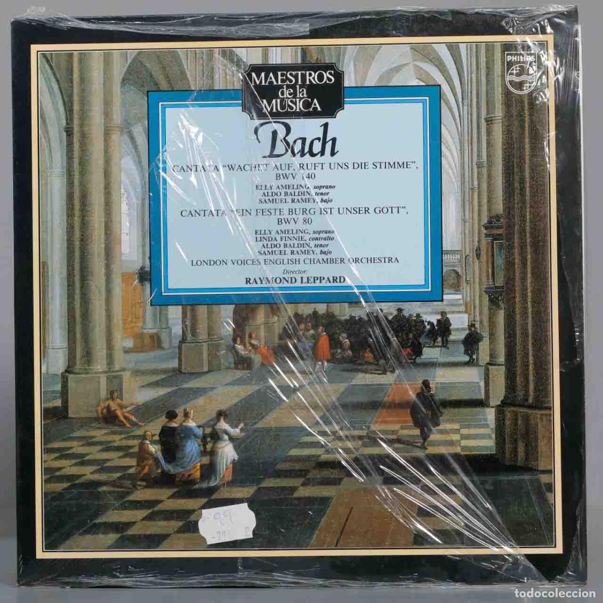 Discos de vinilo: LP. BACH. BWV 140 80. LEPPARD. PRECINTADO - Foto 1