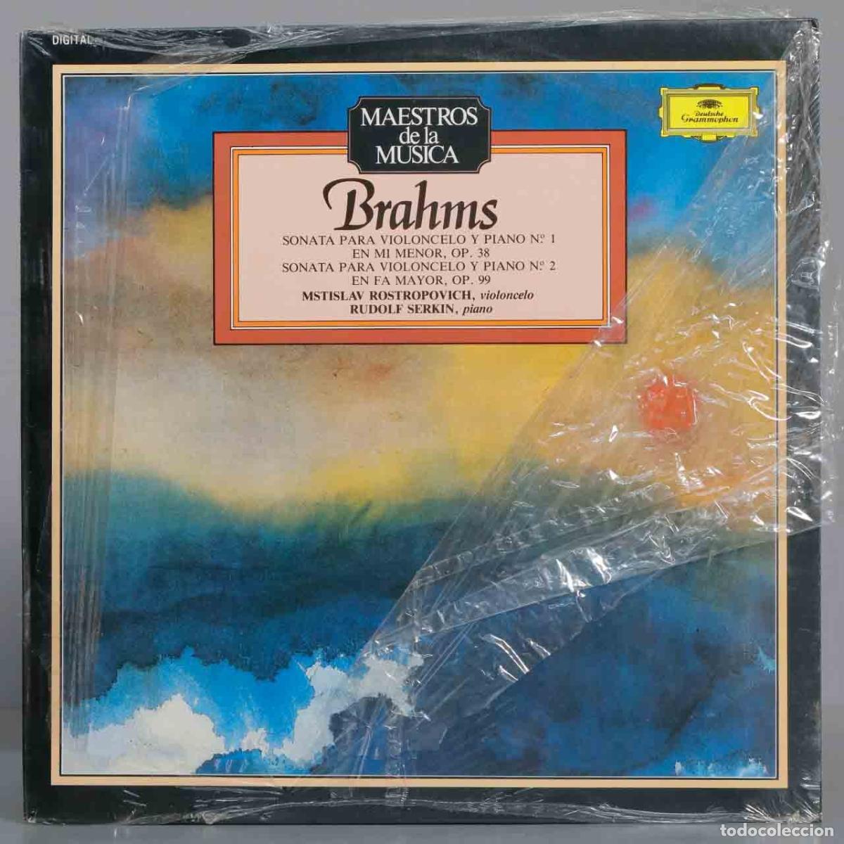 Discos de vinilo: LP. BRAHMS. OP 38. 99. SERKIN. PRECINTADO - Foto 1