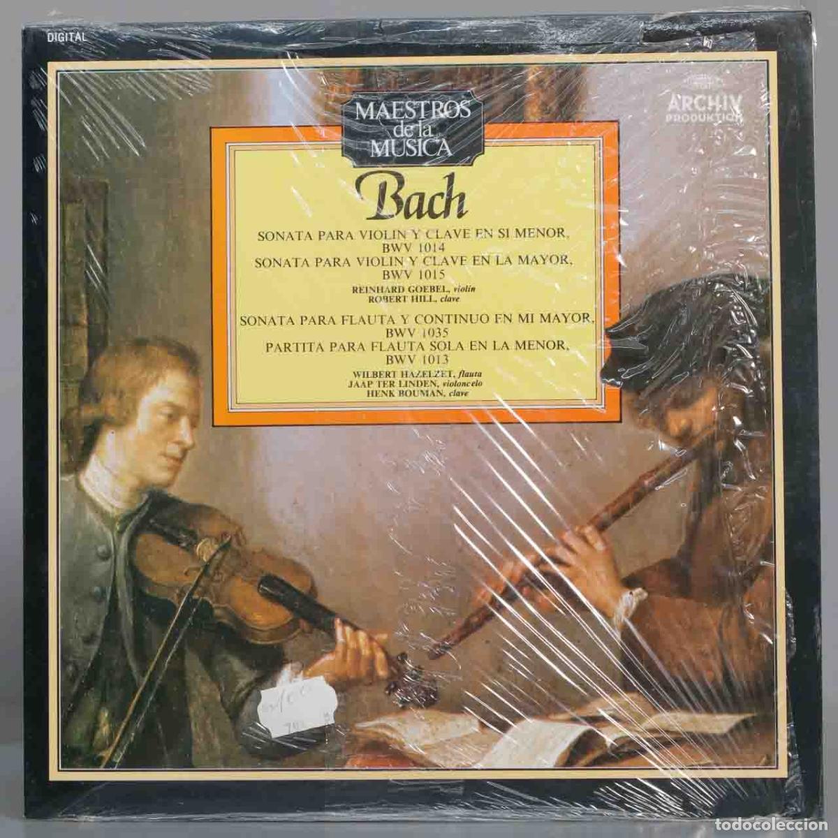 Discos de vinilo: LP. BACH. BWV 1014 1015 1035 1013. PRECINTADO - Foto 1