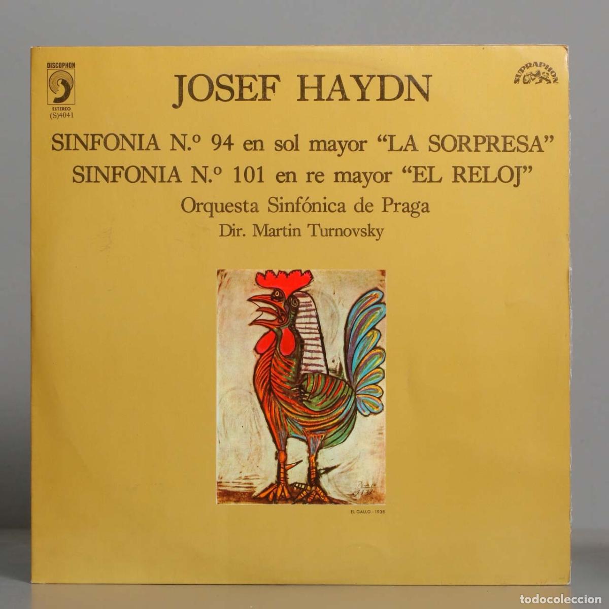 Discos de vinilo: LP. HAYDN. SINFONIA 94 101. TURNOVSKY - Foto 1