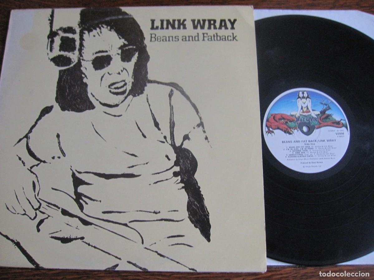 Discos de vinilo: LINK WRAY &rdquo;Beans and Fatback&rdquo; 1973. UK. - Foto 1