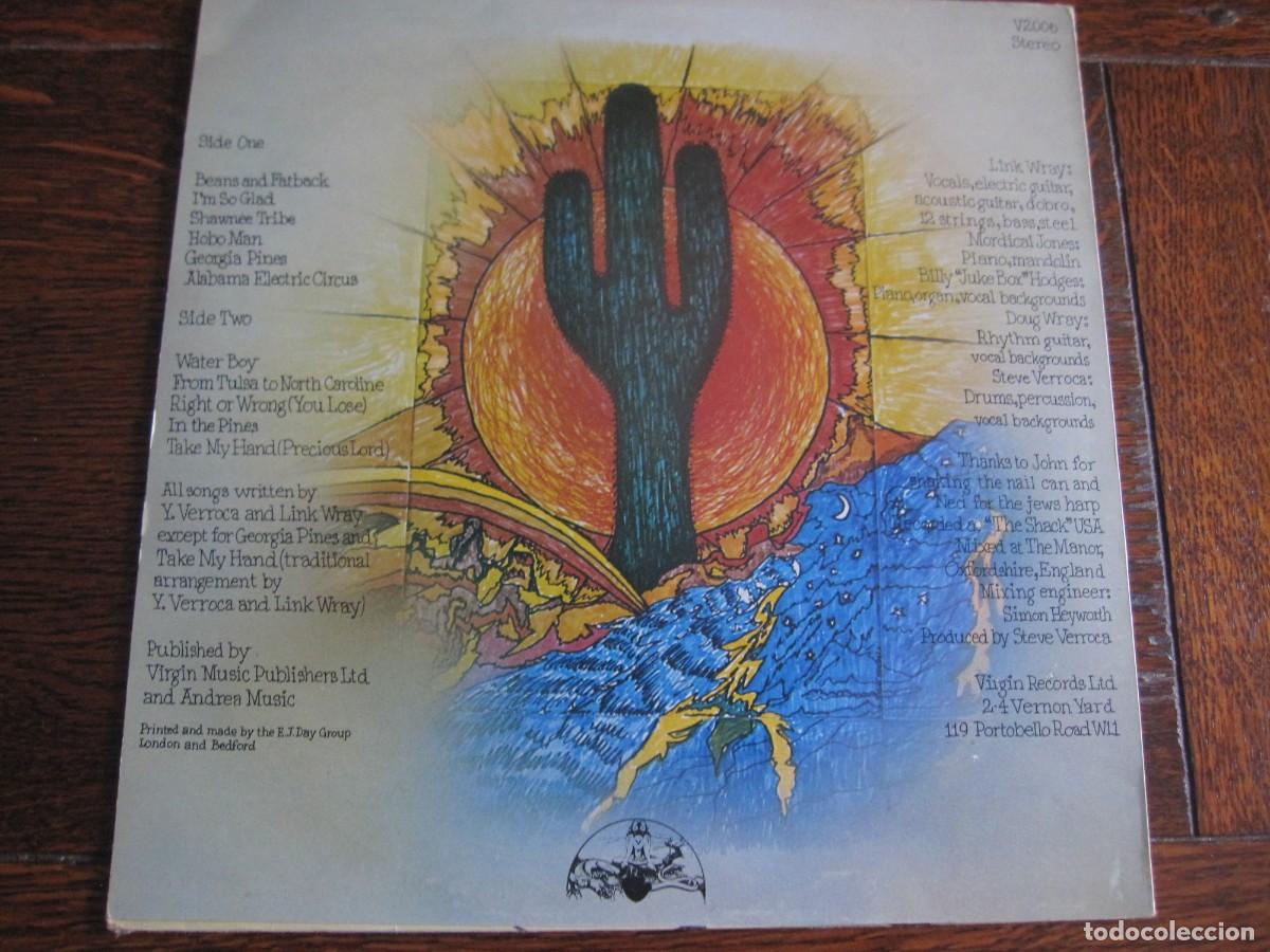 Discos de vinilo: LINK WRAY &rdquo;Beans and Fatback&rdquo; 1973. UK. - Foto 2