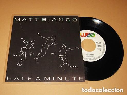 Discos de vinilo: MATT BIANCO - HALF A MINUTE - SINGLE - 1985 - Foto 1