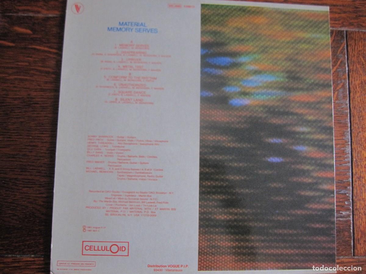 Discos de vinilo: MATERIAL &rdquo;Memory Serves&rdquo; - Foto 2