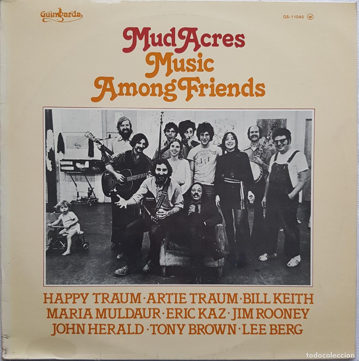 Disques de vinyle: Mud Acres - Music Among Friends- LP Gimbarda - 1979. Como nuevo