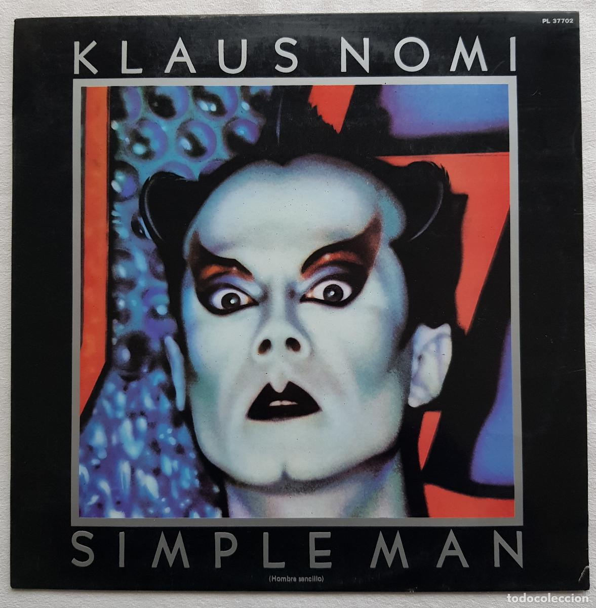 Discos de vinilo: Simple Man - Klaus Nomi - LP- 1982. Como nuevo - Foto 1