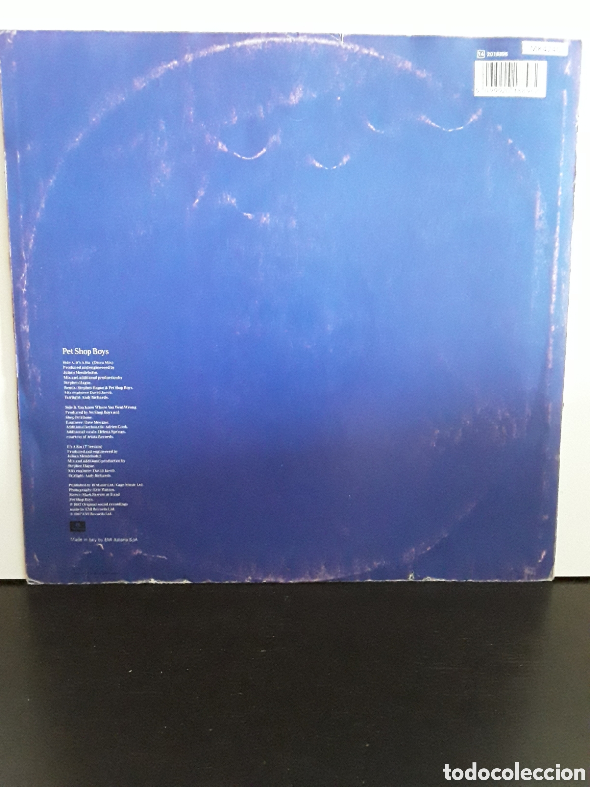 Discos de vinilo: Pet Shop Boys &lrm;&ndash; Its A Sin - Foto 2