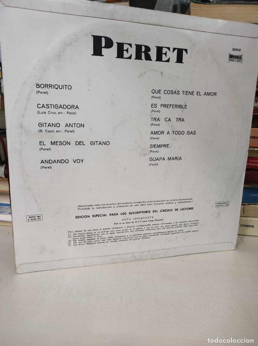 Discos de vinilo: PERET - Foto 2