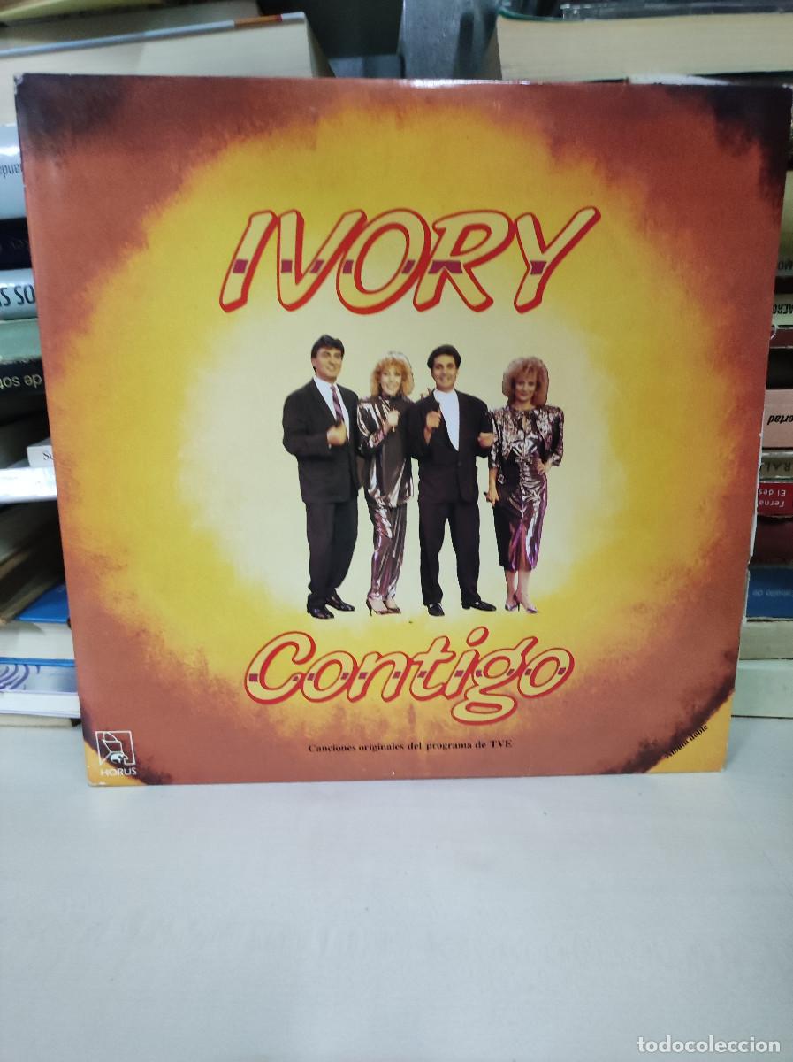 Discos de vinilo: Ivory &ndash; Contigo // Canciones Originales Del Programa de Tve - Foto 1