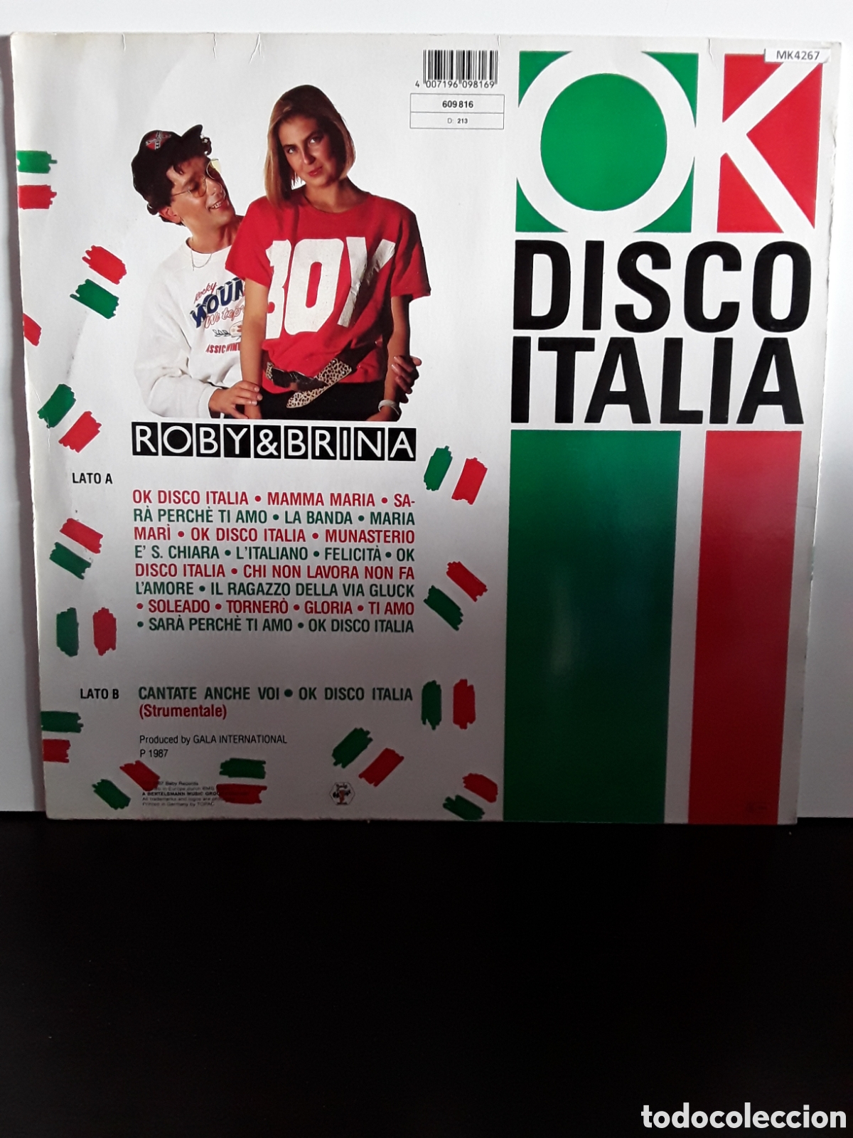 Discos de vinilo: Roby & Brina &lrm;&ndash; Ok Disco Italia - Foto 2