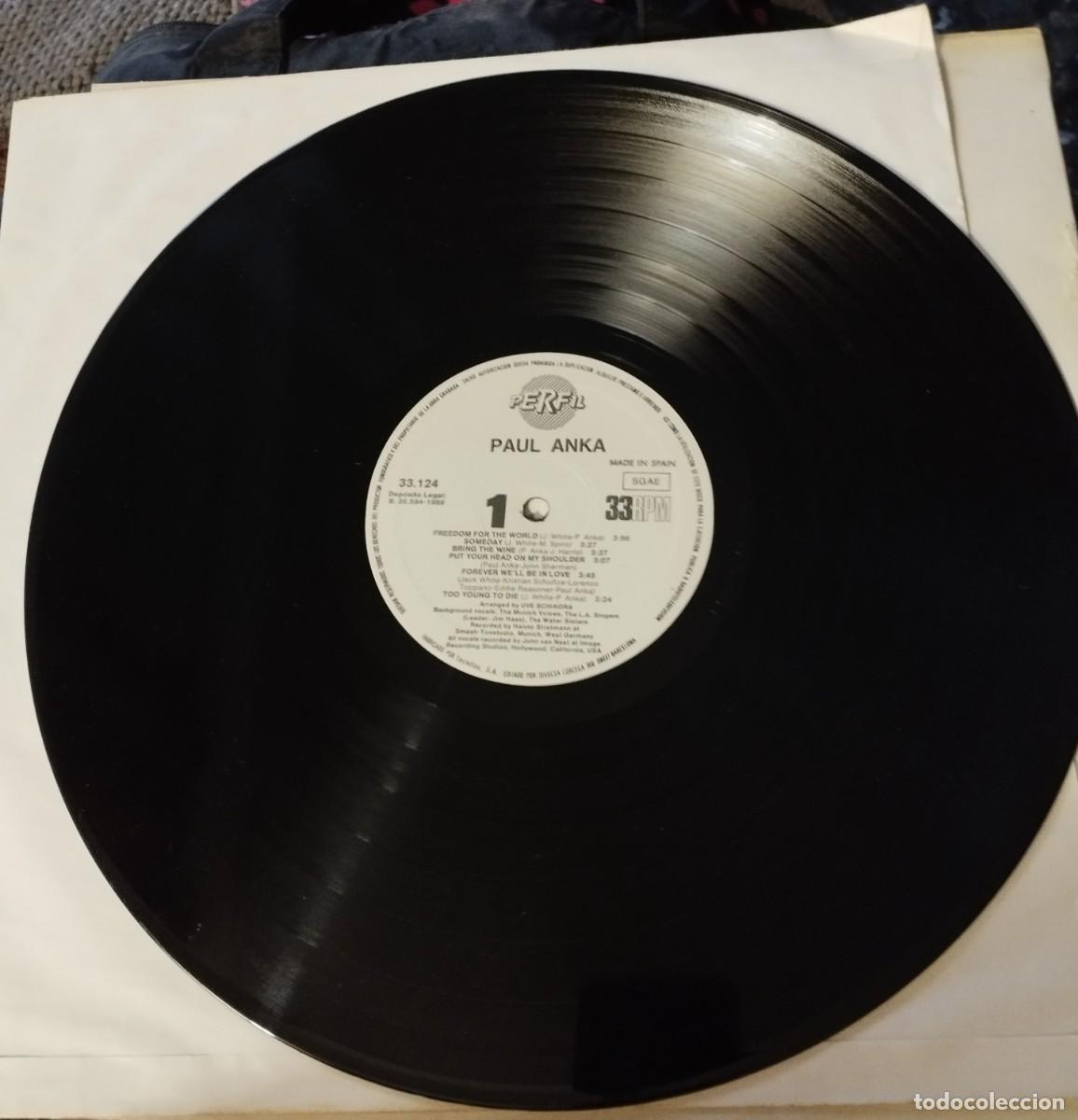 Discos de vinilo: LP de Paul Anka sus grandes Exitos - Foto 3