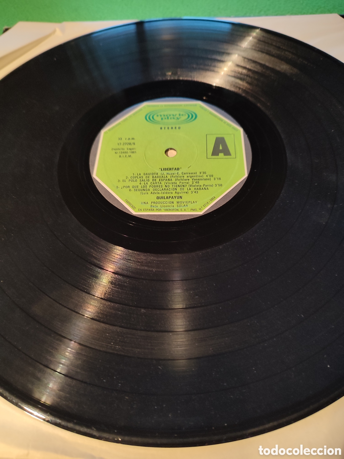 Discos de vinilo: Quilapayun - Libertad - Foto 4