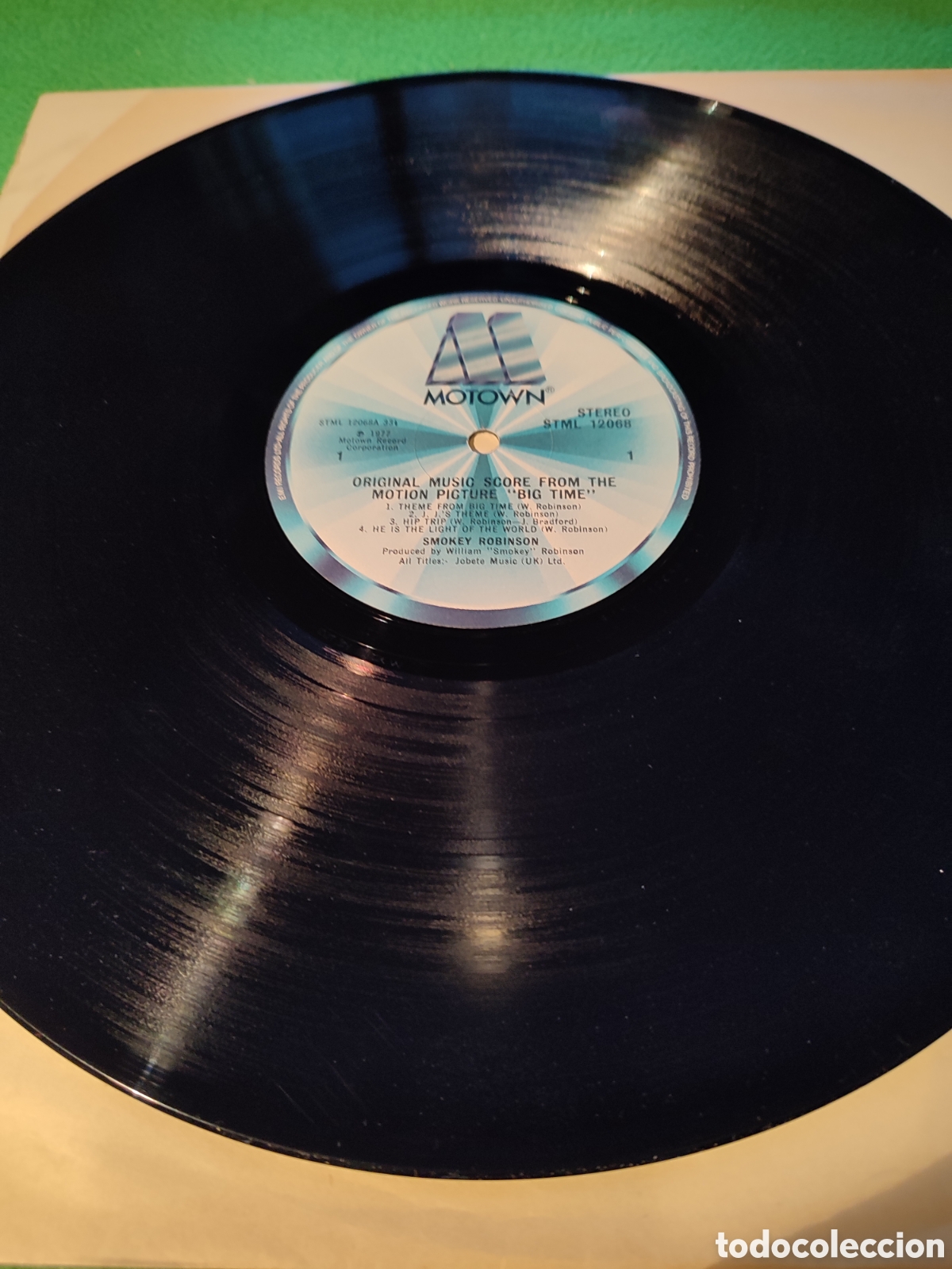 Discos de vinilo: Smokey Robinson - BSO Big time - Foto 3