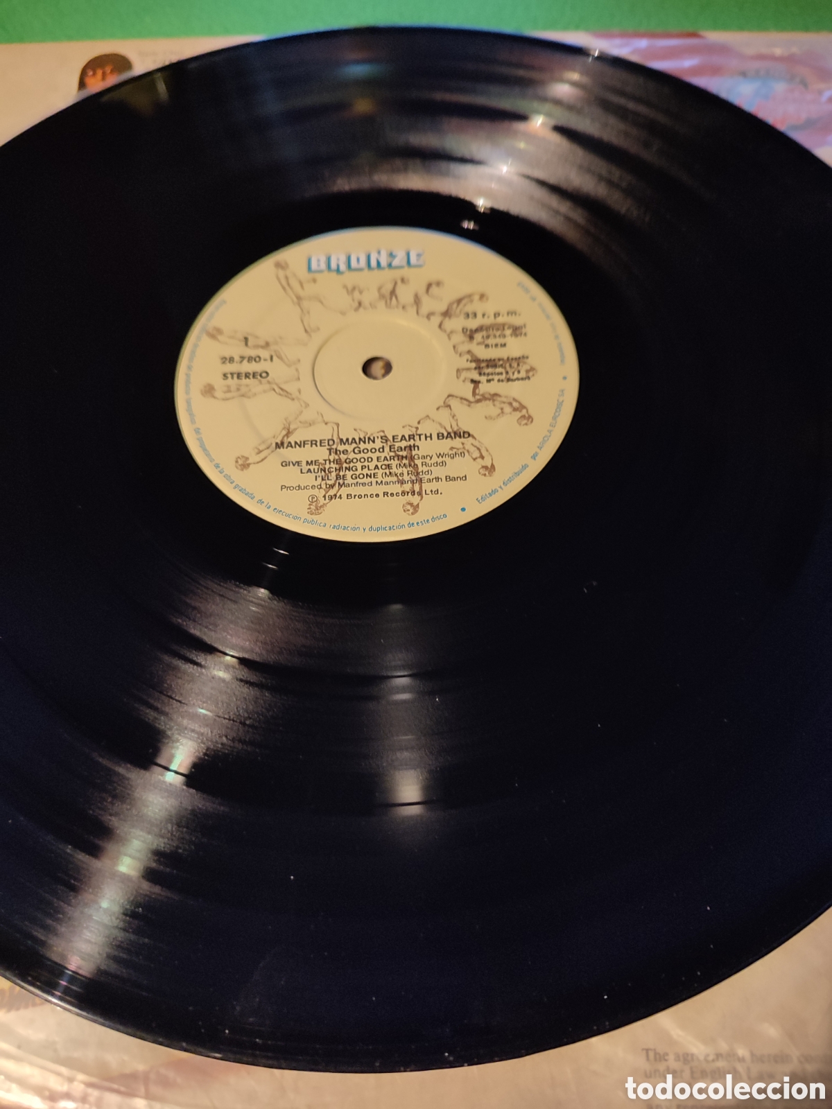 Discos de vinilo: Manfred Mann Earth Band - The good earth - Foto 3