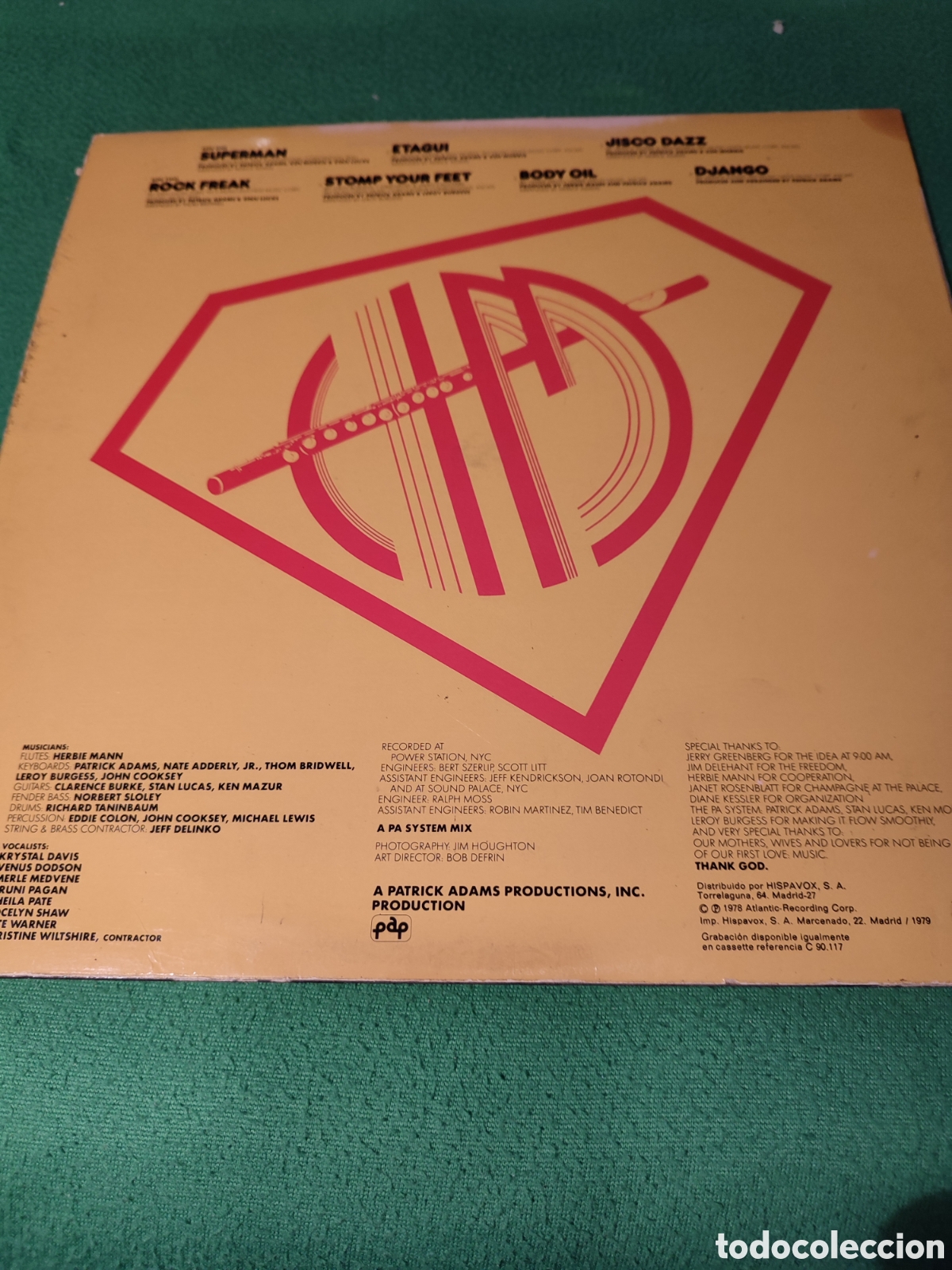 Discos de vinilo: Herbie Mann - Super Mann - Foto 2