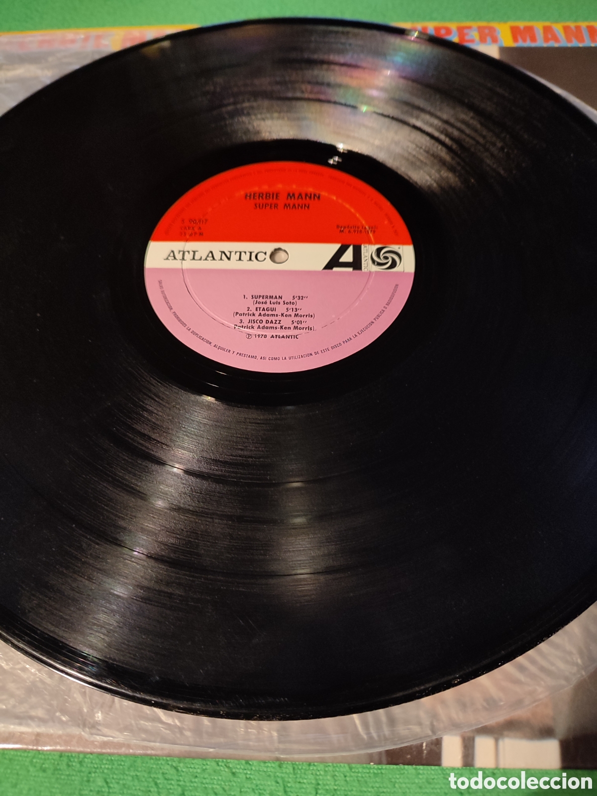 Discos de vinilo: Herbie Mann - Super Mann - Foto 3