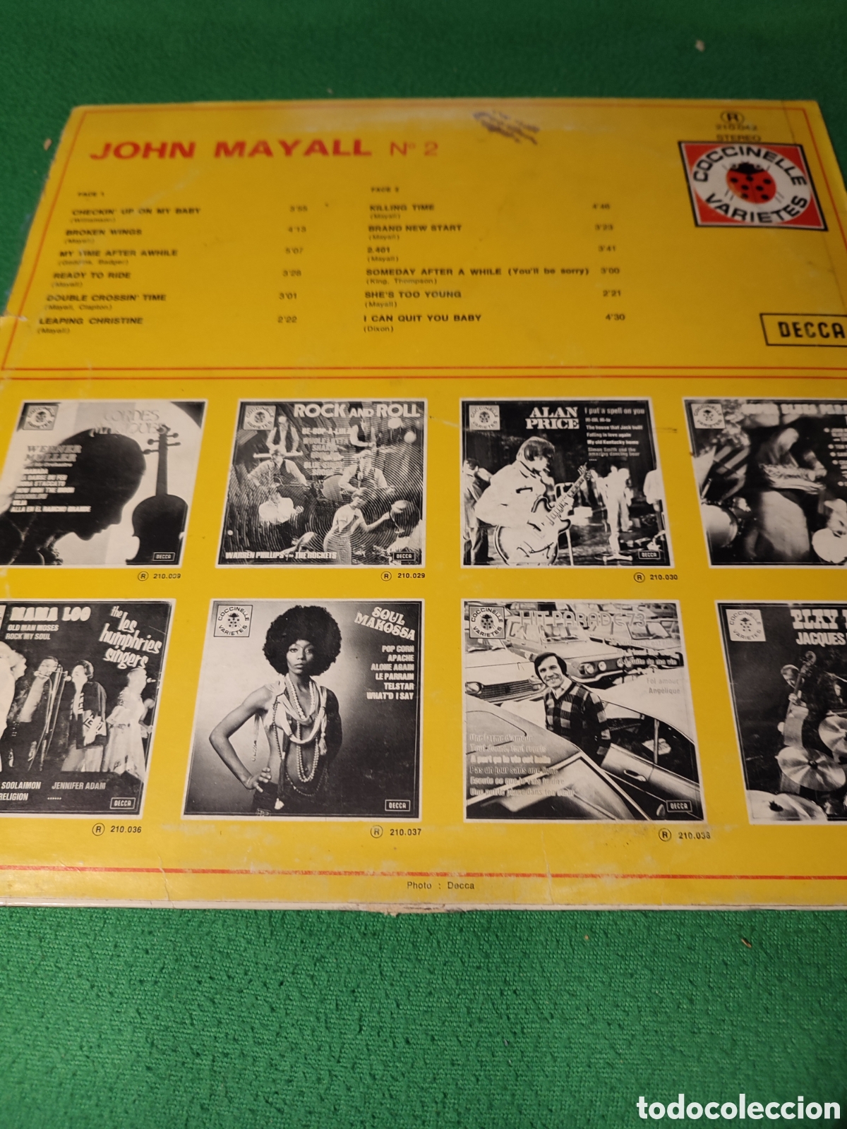 Discos de vinilo: John Mayall - N&deg; 2 Vinilo Lp - Foto 2