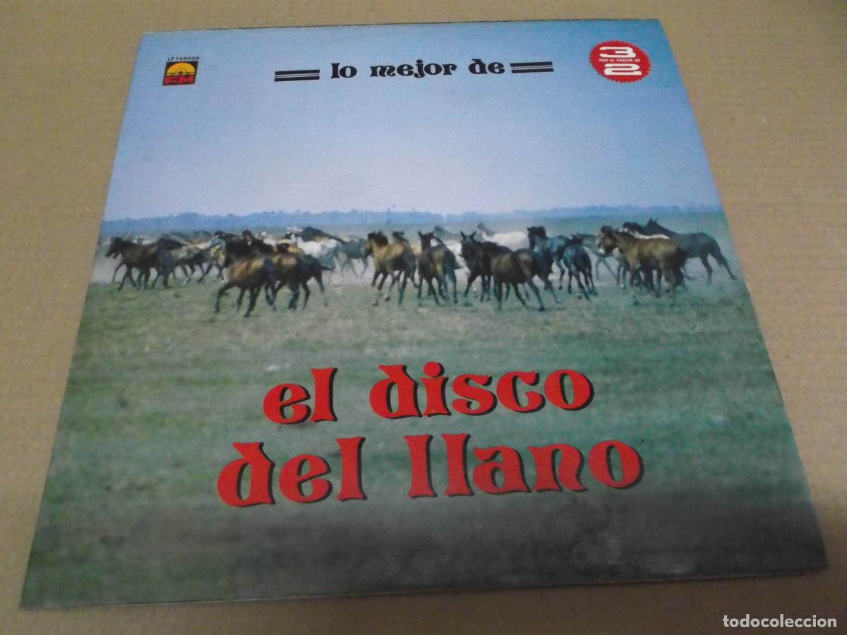 Dischi in vinile: LO MEJOR DE&hellip;EL DISCO DEL LLANO (LP) (VER FOTO CONTENIDO COMPLETO) A&Ntilde;O &ndash; 1988 &ndash; TRIPLE DISCO &ndash; PORTAD